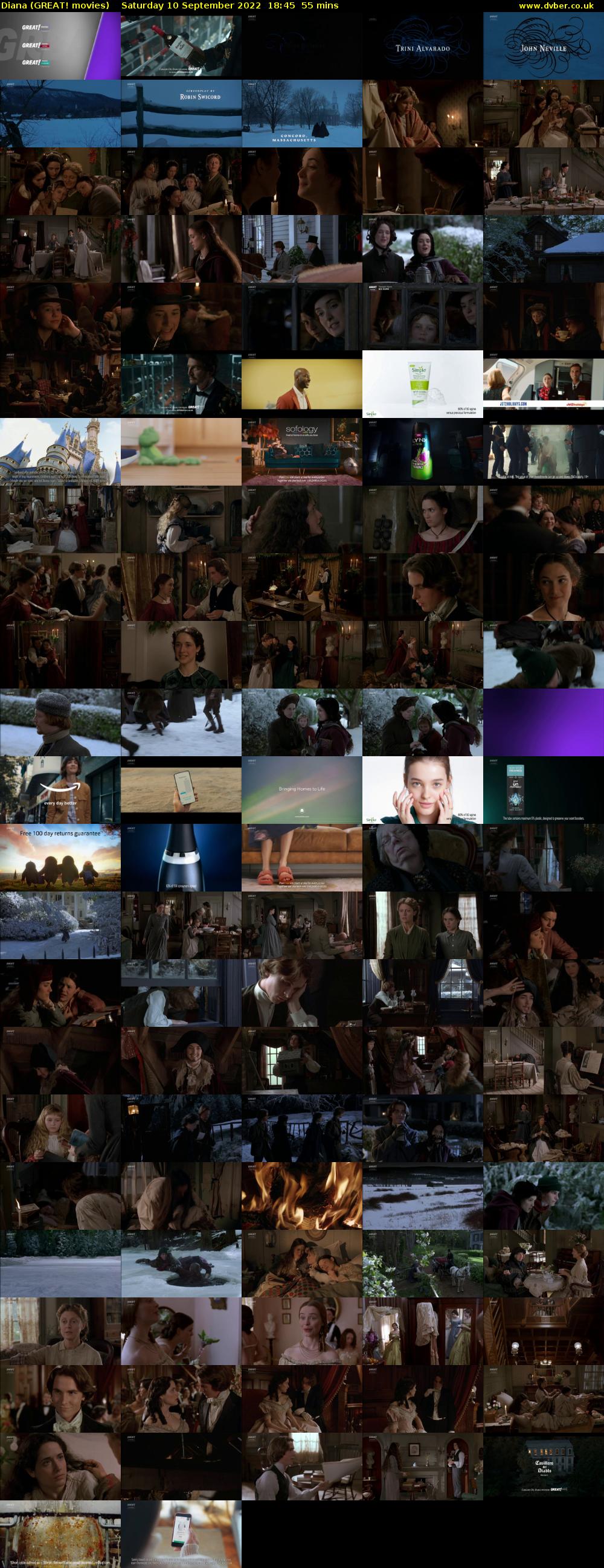 Diana (GREAT! movies) Saturday 10 September 2022 18:45 - 19:40