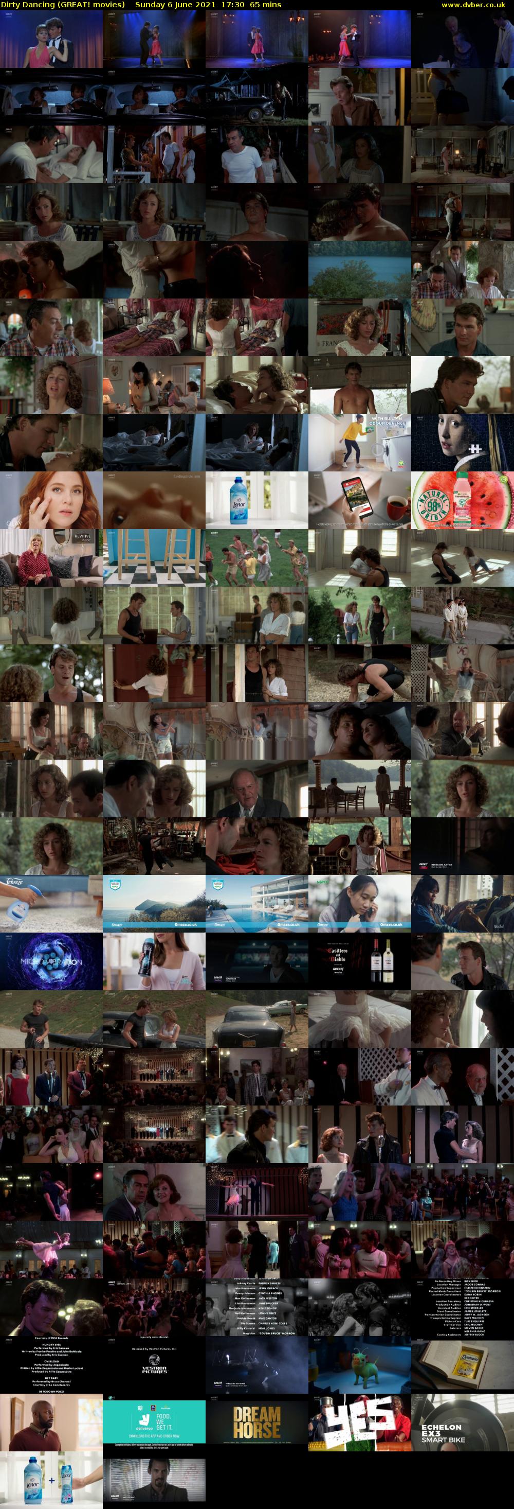 Dirty Dancing (GREAT! movies) Sunday 6 June 2021 17:30 - 18:35