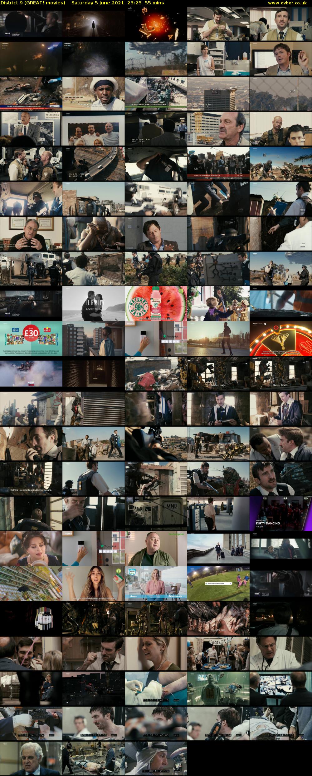 District 9 (GREAT! movies) Saturday 5 June 2021 23:25 - 00:20