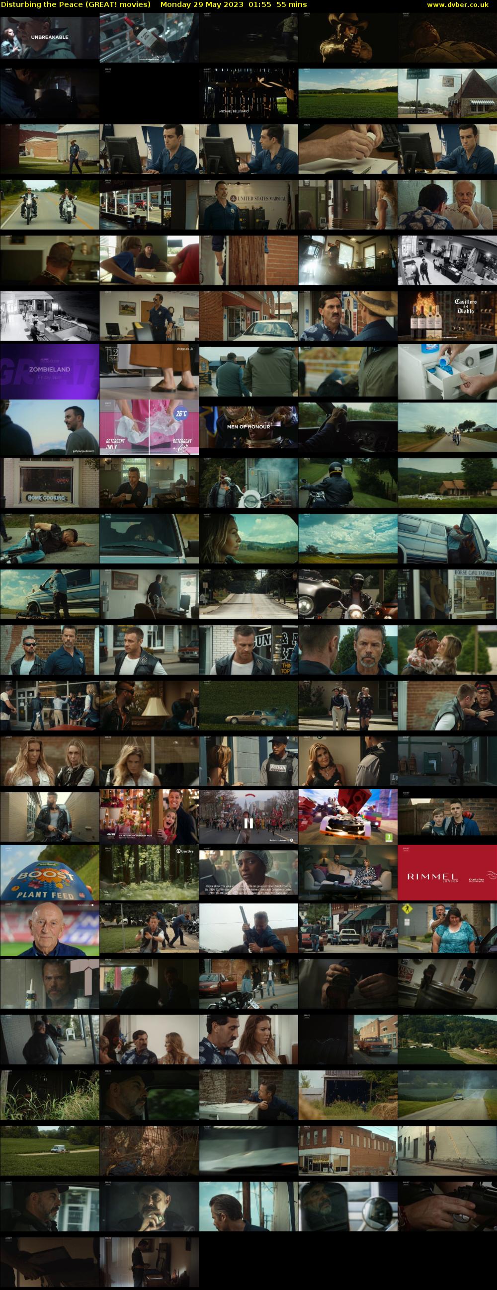Disturbing the Peace (GREAT! movies) Monday 29 May 2023 01:55 - 02:50