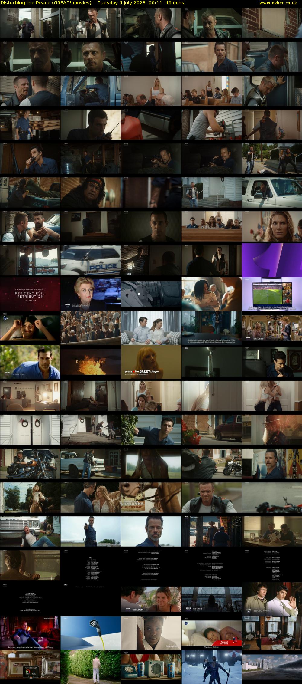 Disturbing the Peace (GREAT! movies) Tuesday 4 July 2023 00:11 - 01:00