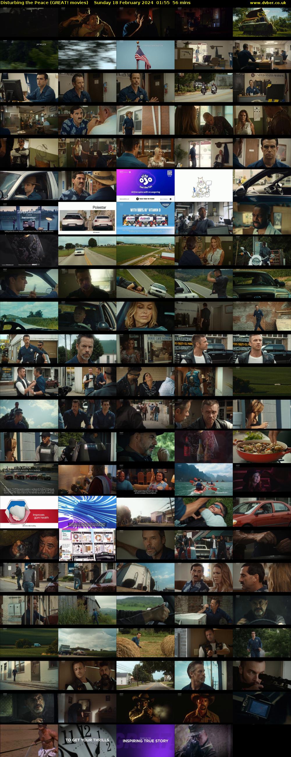Disturbing the Peace (GREAT! movies) Sunday 18 February 2024 01:55 - 02:51