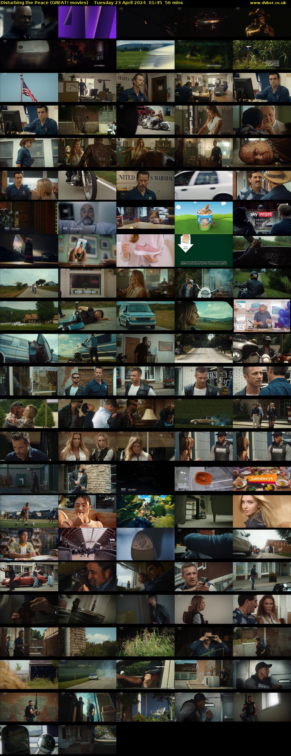 Disturbing the Peace (GREAT! movies) Tuesday 23 April 2024 01:45 - 02:41