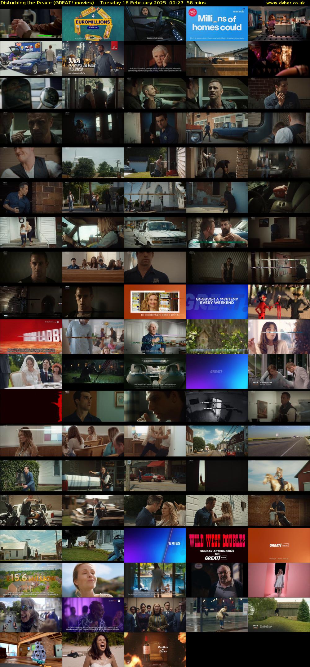 Disturbing the Peace (GREAT! movies) Tuesday 18 February 2025 00:27 - 01:25