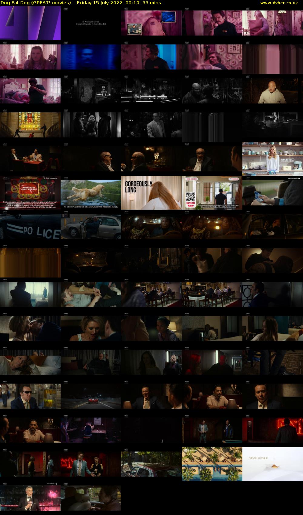 Dog Eat Dog (GREAT! movies) Friday 15 July 2022 00:10 - 01:05