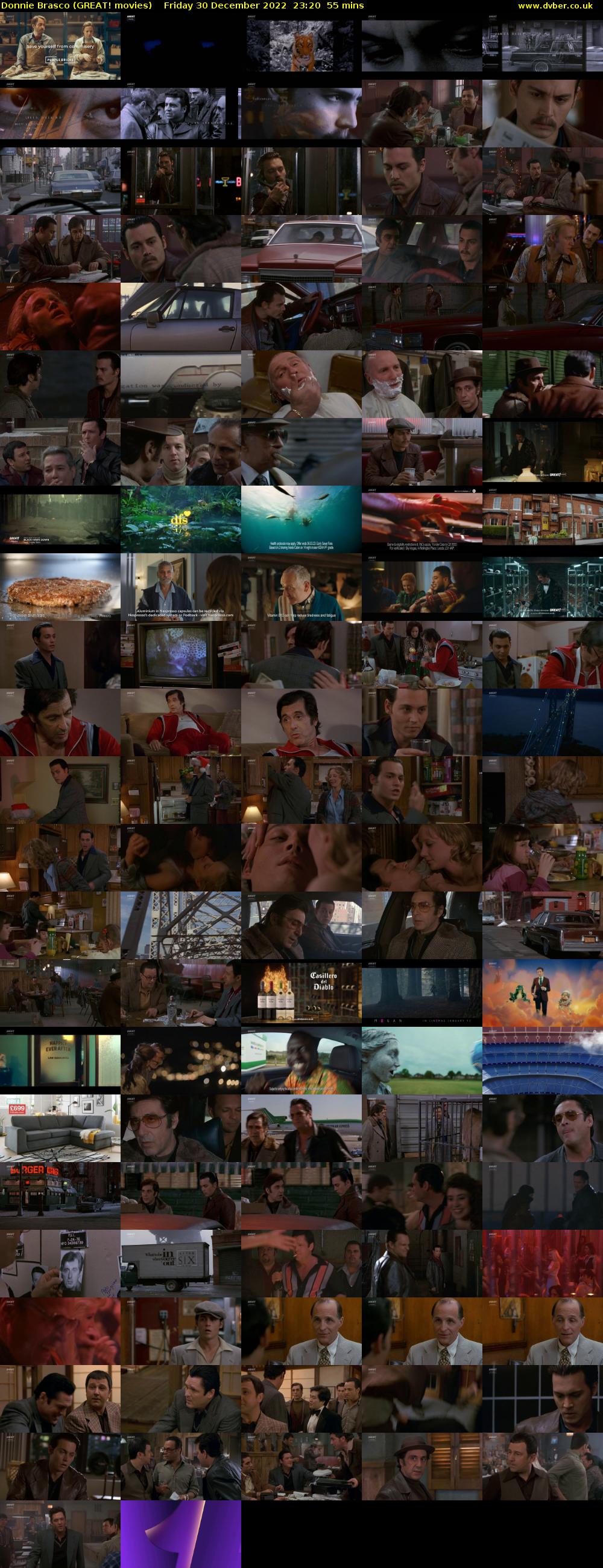 Donnie Brasco (GREAT! movies) Friday 30 December 2022 23:20 - 00:15