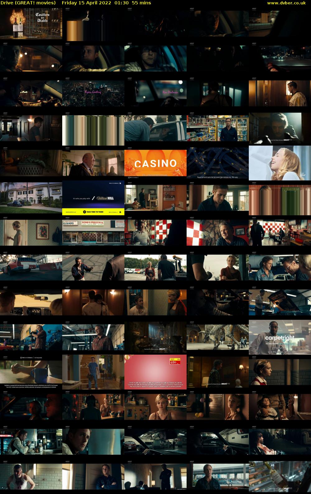 Drive (GREAT! movies) Friday 15 April 2022 01:30 - 02:25