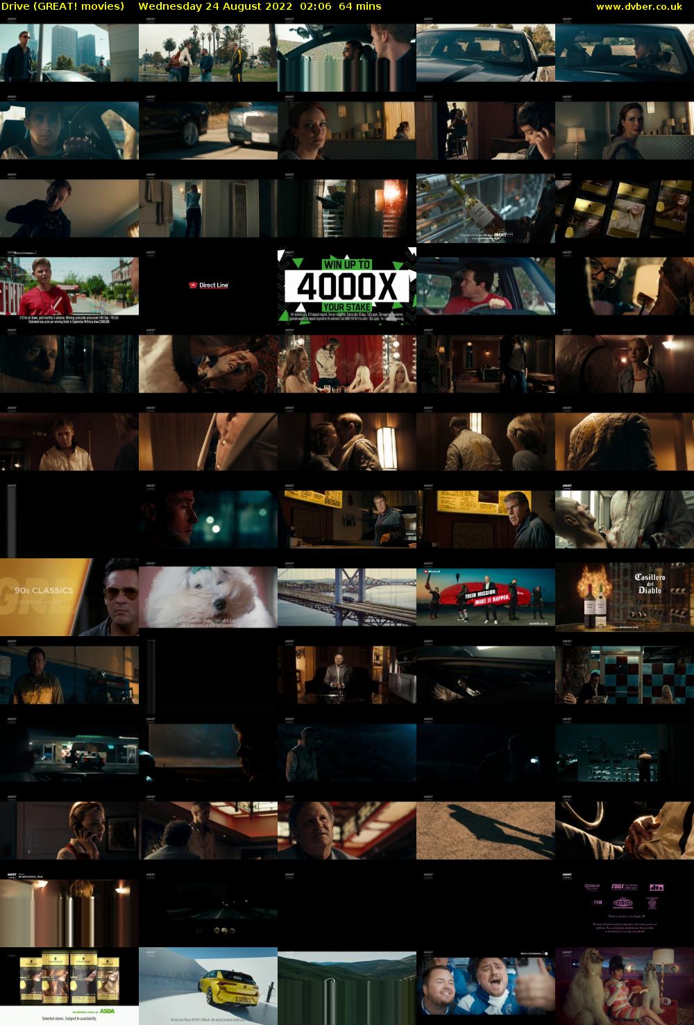 Drive (GREAT! movies) Wednesday 24 August 2022 02:06 - 03:10