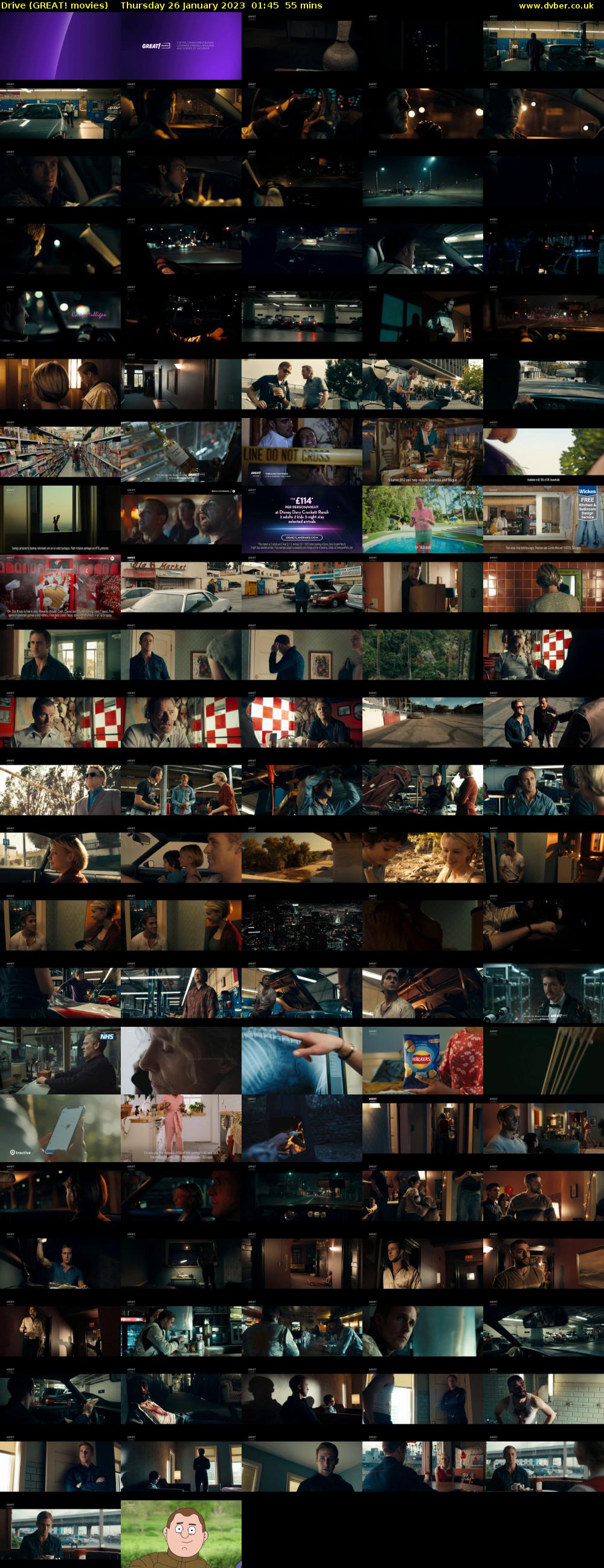 Drive (GREAT! movies) Thursday 26 January 2023 01:45 - 02:40