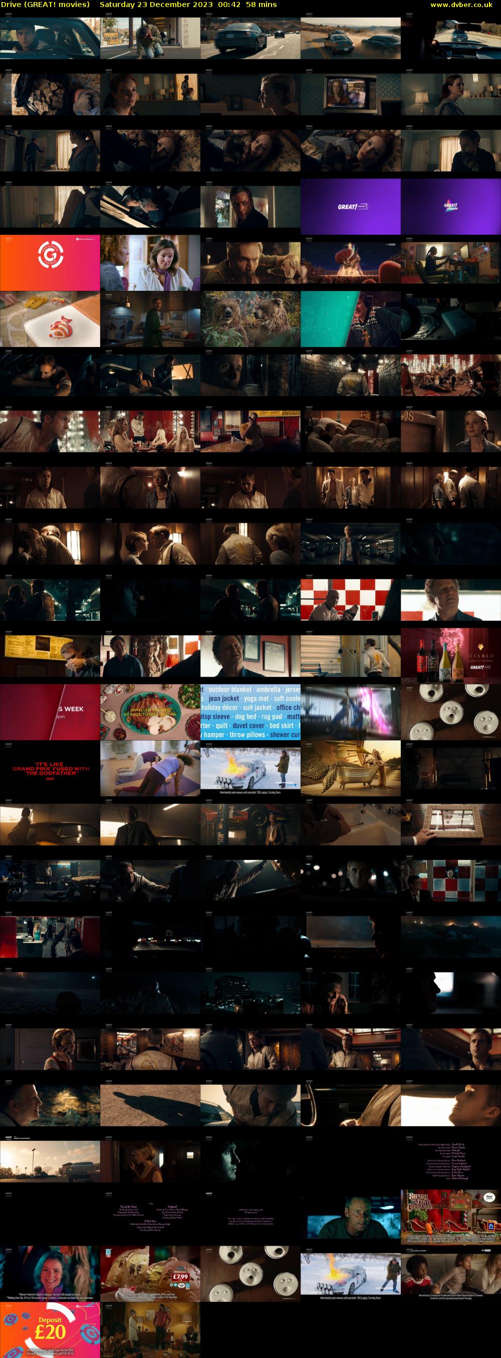 Drive (GREAT! movies) Saturday 23 December 2023 00:42 - 01:40
