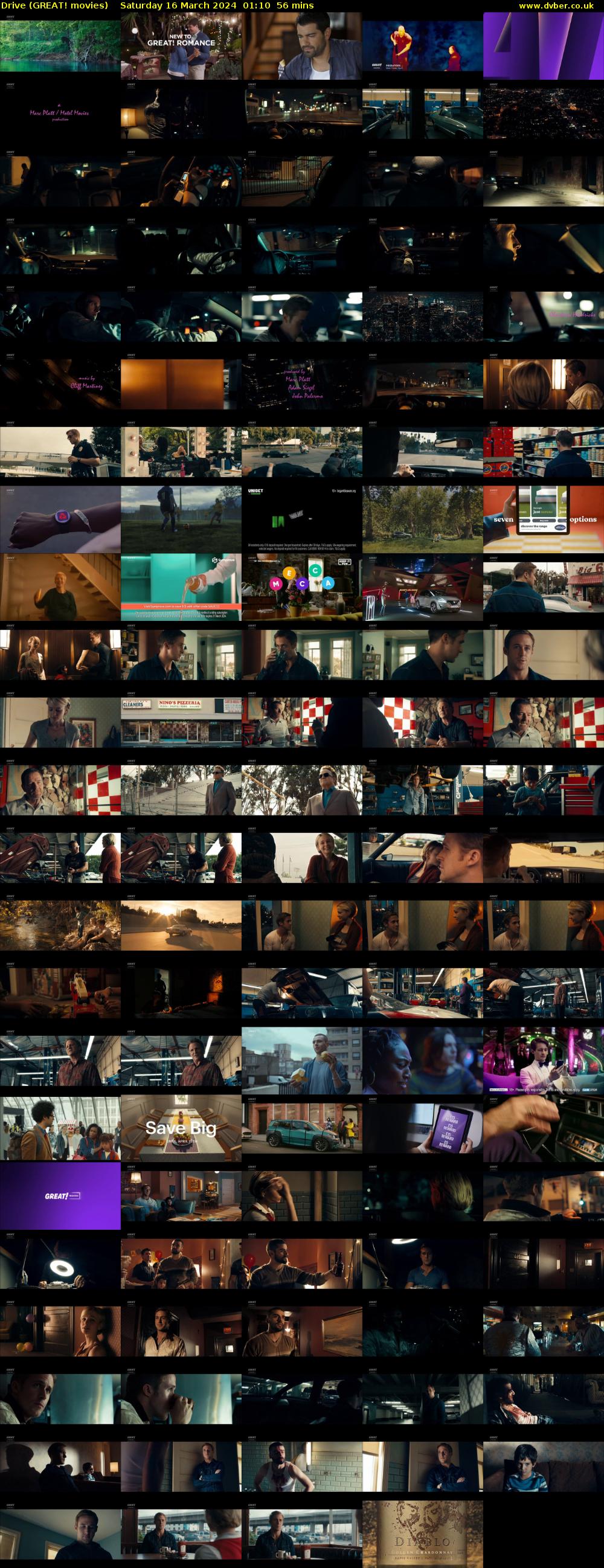 Drive (GREAT! movies) Saturday 16 March 2024 01:10 - 02:06