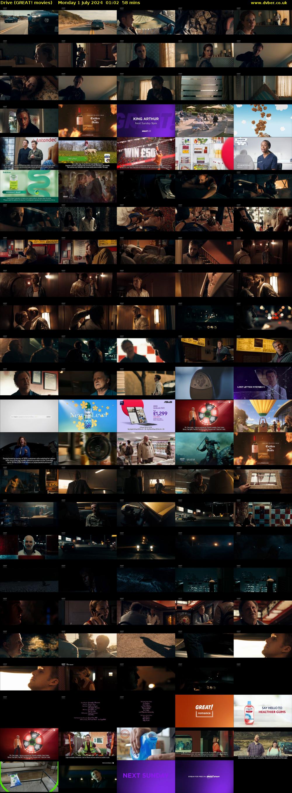 Drive (GREAT! movies) Monday 1 July 2024 01:02 - 02:00