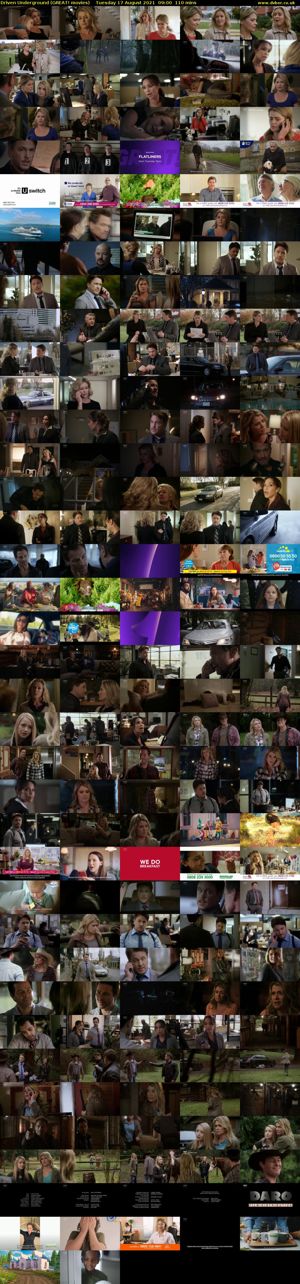 Driven Underground (GREAT! movies) Tuesday 17 August 2021 09:00 - 10:50