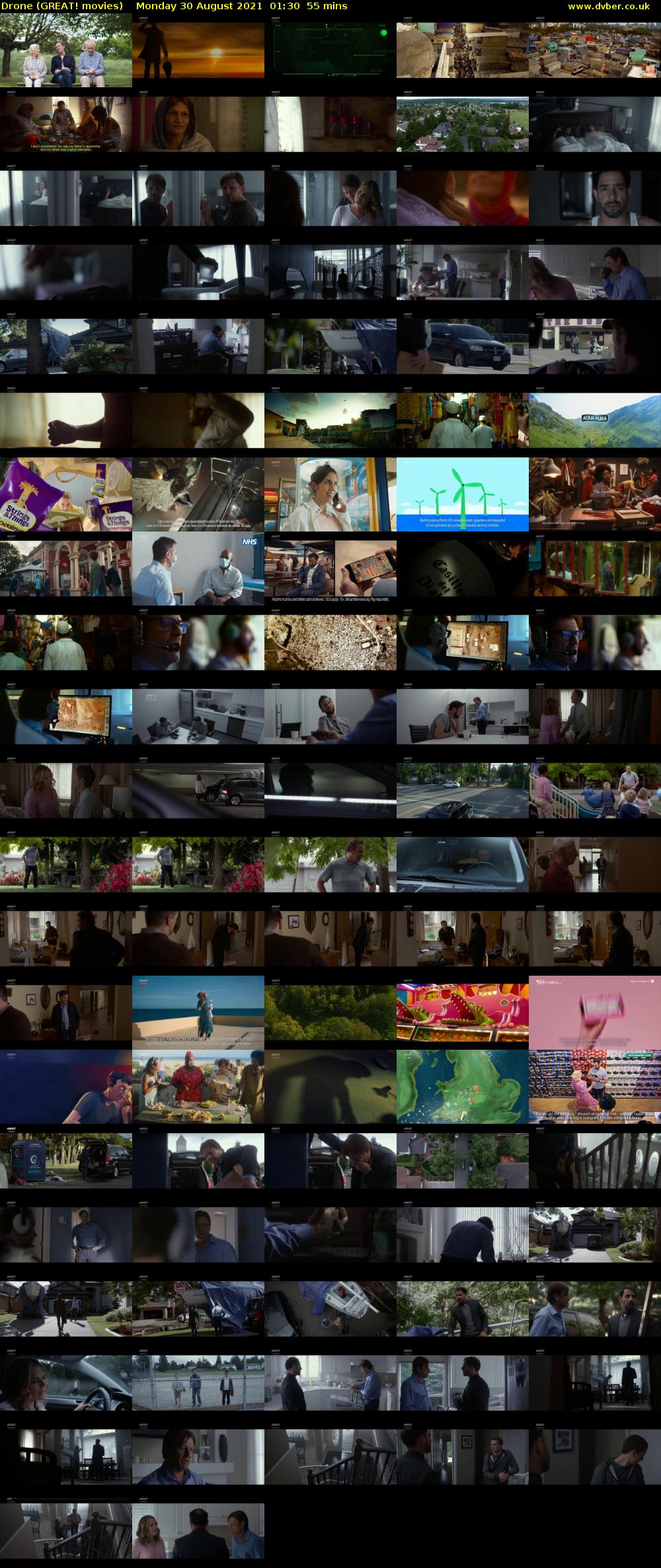 Drone (GREAT! movies) Monday 30 August 2021 01:30 - 02:25
