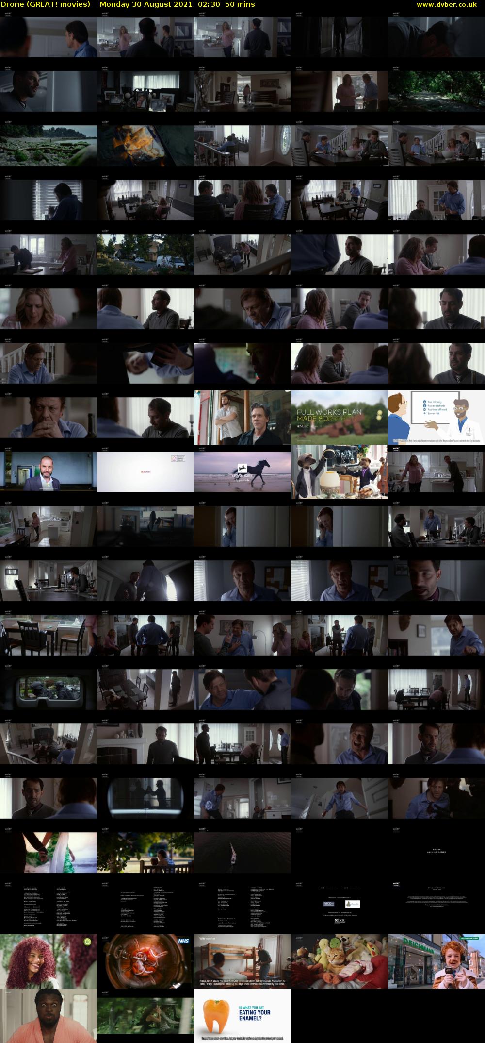 Drone (GREAT! movies) Monday 30 August 2021 02:30 - 03:20