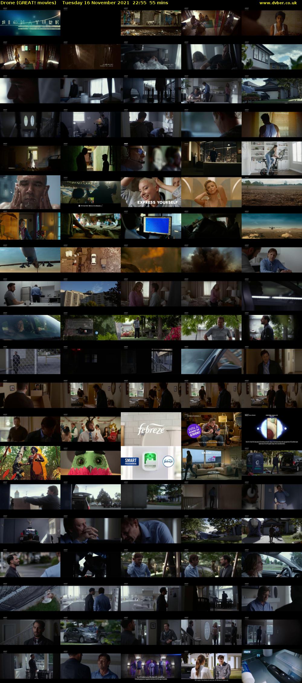 Drone (GREAT! movies) Tuesday 16 November 2021 22:55 - 23:50