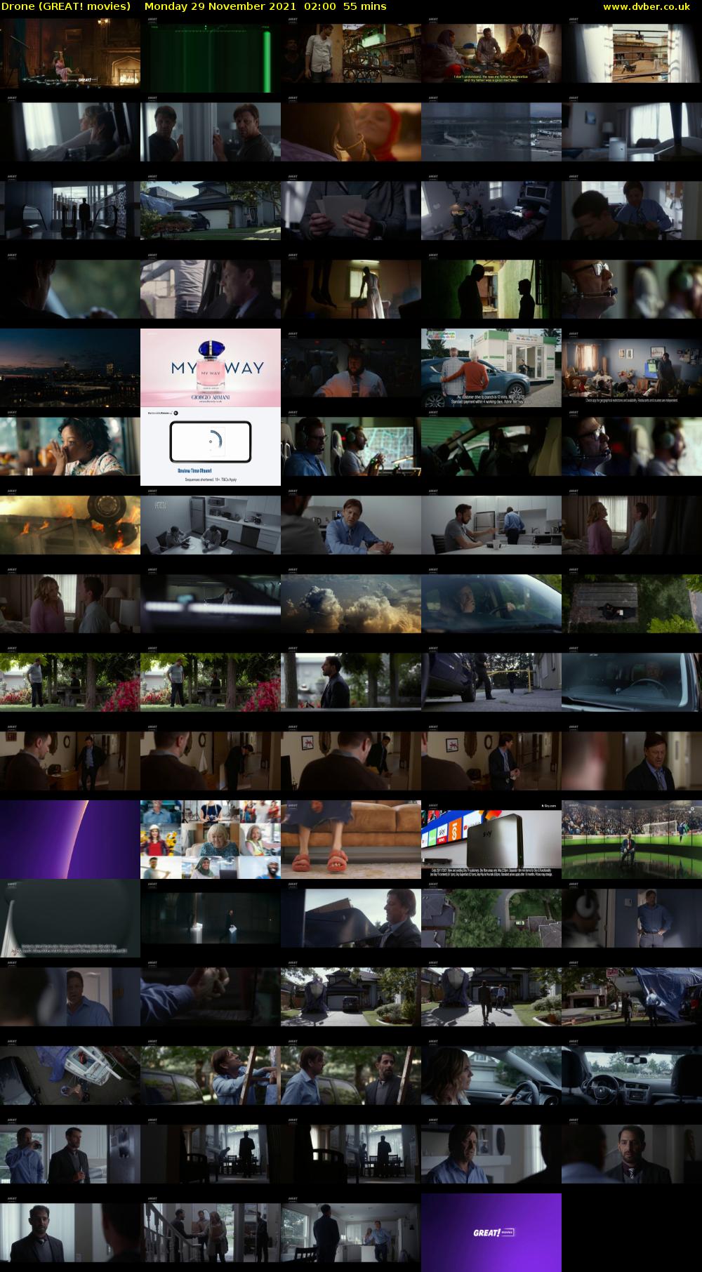 Drone (GREAT! movies) Monday 29 November 2021 02:00 - 02:55