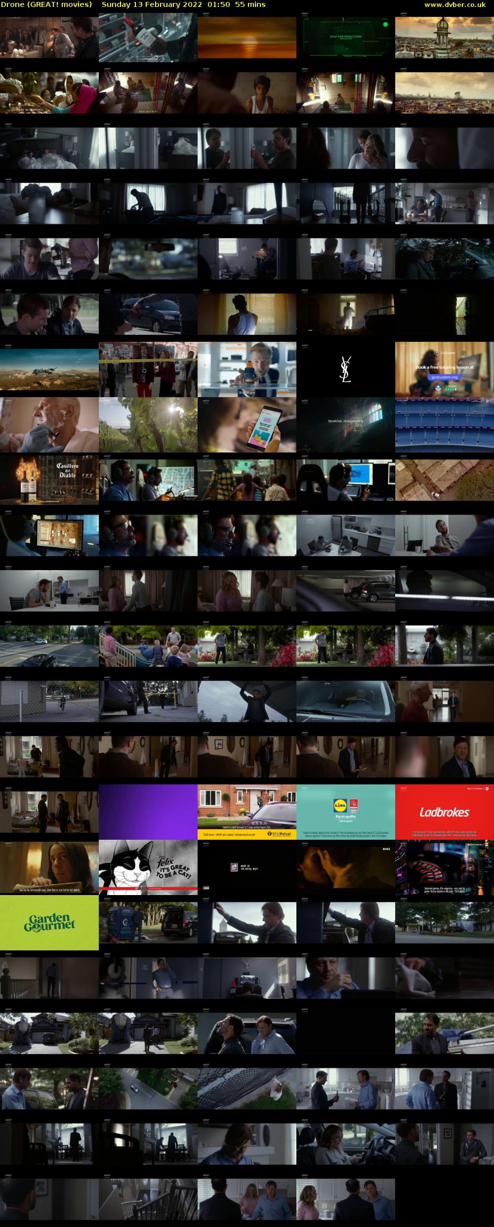 Drone (GREAT! movies) Sunday 13 February 2022 01:50 - 02:45