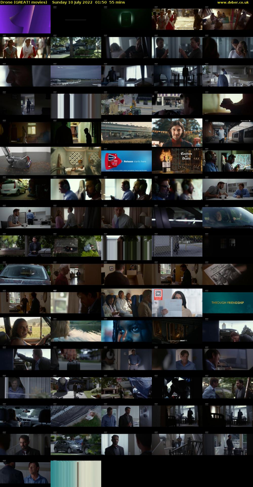Drone (GREAT! movies) Sunday 10 July 2022 01:50 - 02:45