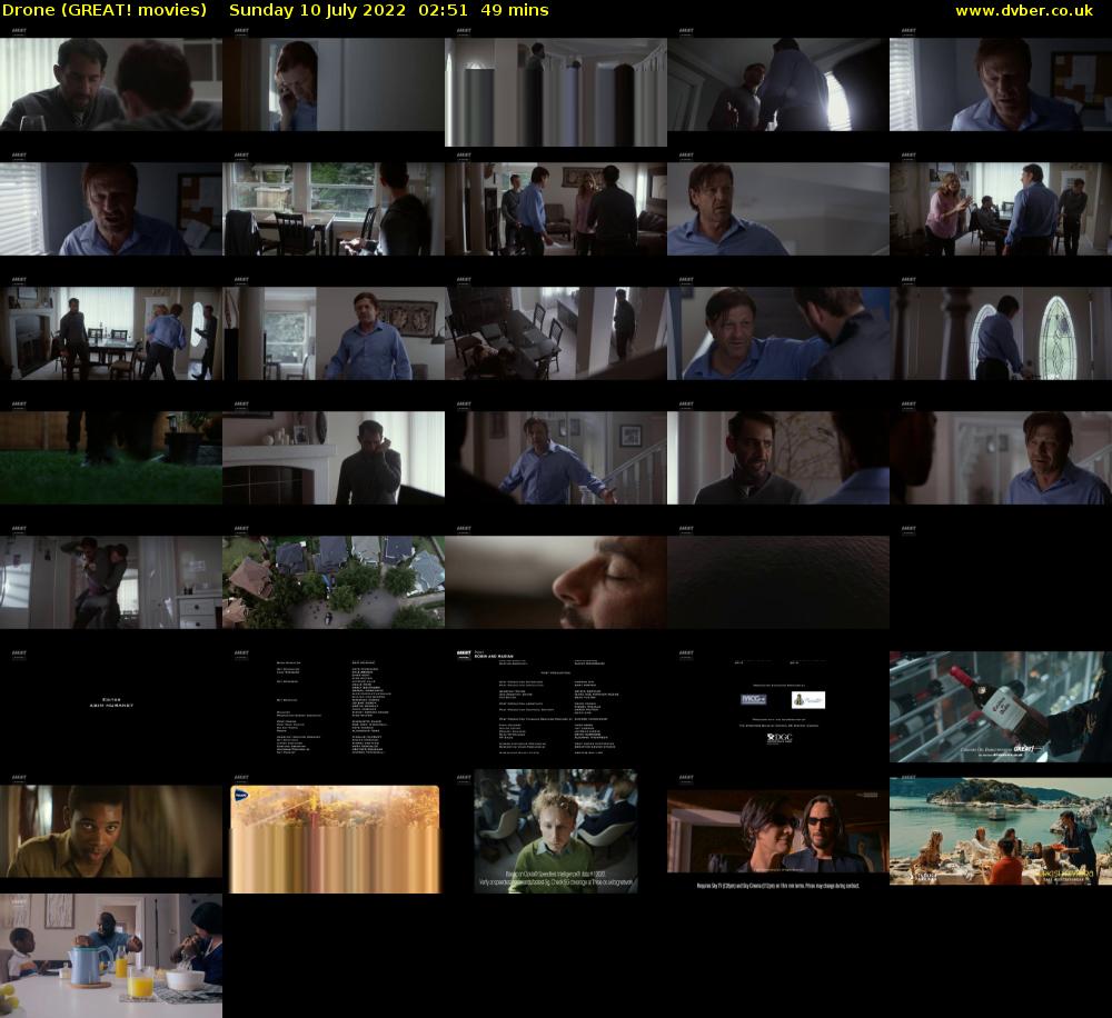 Drone (GREAT! movies) Sunday 10 July 2022 02:51 - 03:40