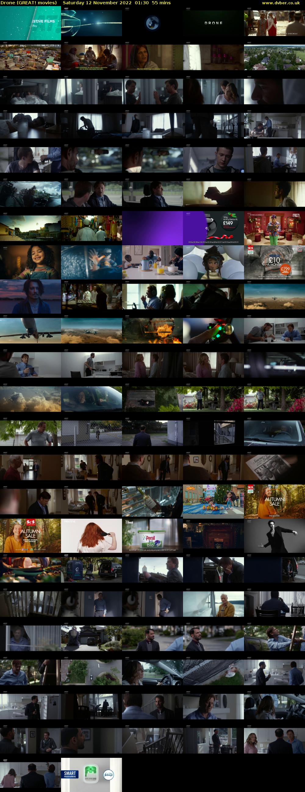 Drone (GREAT! movies) Saturday 12 November 2022 01:30 - 02:25