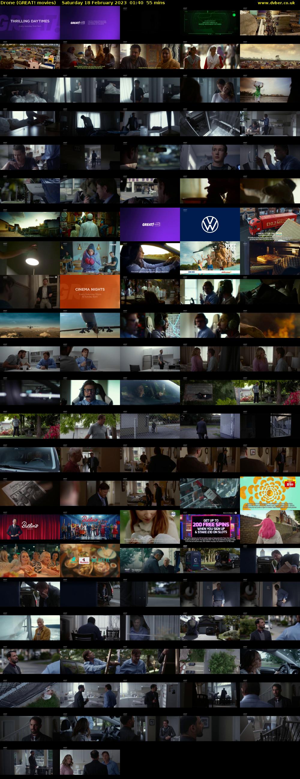 Drone (GREAT! movies) Saturday 18 February 2023 01:40 - 02:35