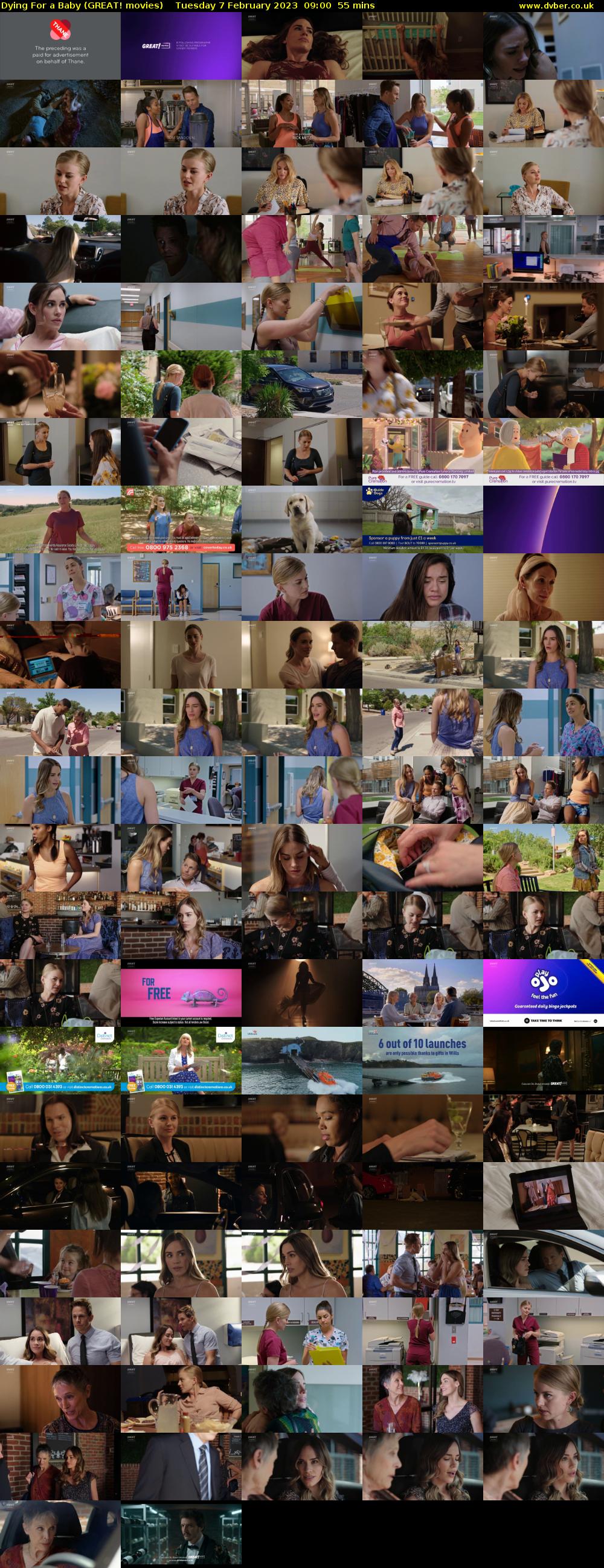 Dying For a Baby (GREAT! movies) Tuesday 7 February 2023 09:00 - 09:55