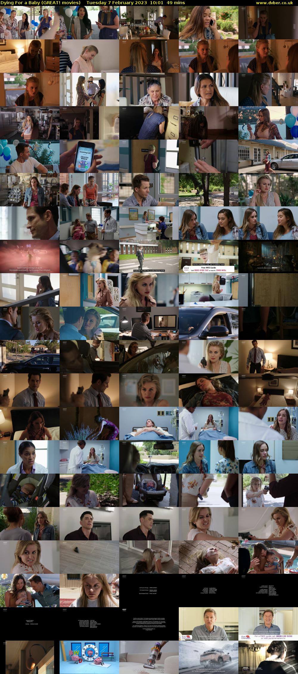 Dying For a Baby (GREAT! movies) Tuesday 7 February 2023 10:01 - 10:50