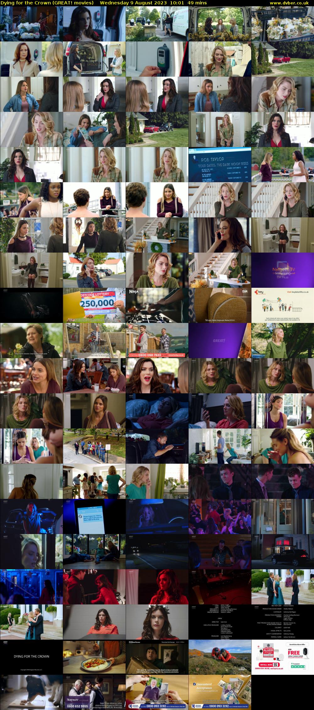 Dying for the Crown (GREAT! movies) Wednesday 9 August 2023 10:01 - 10:50