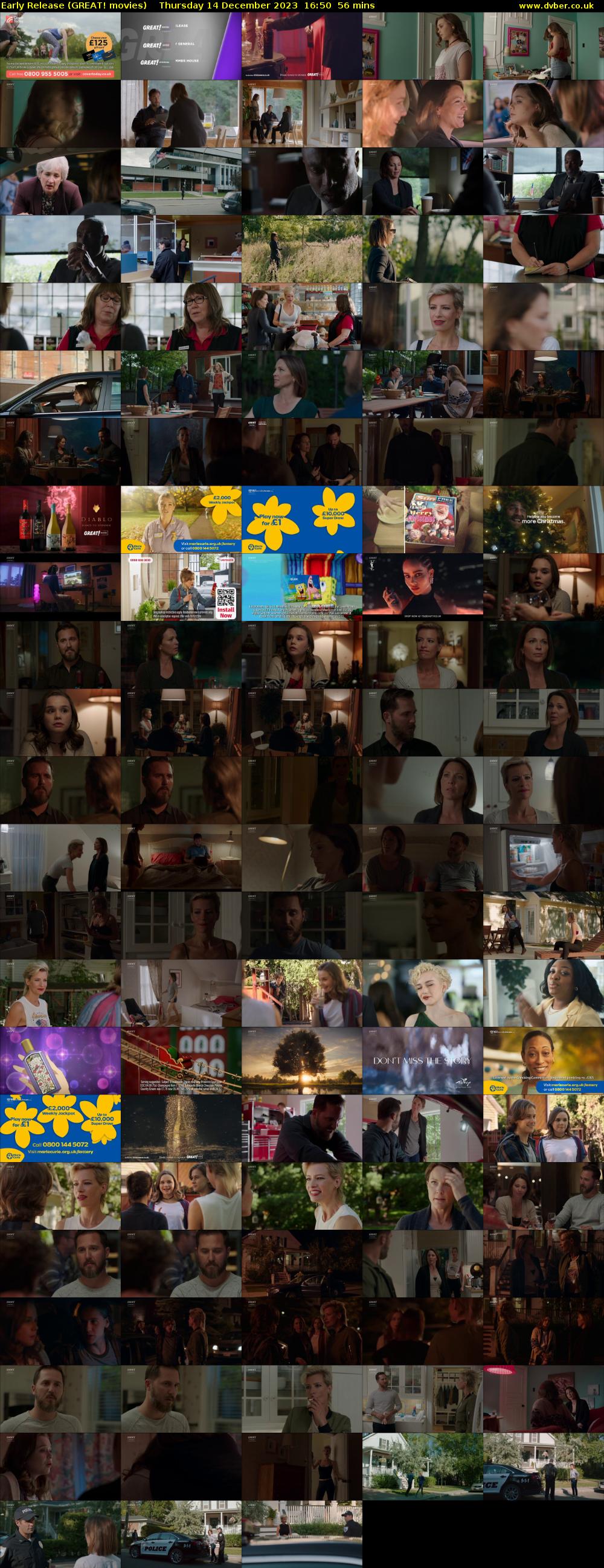 Early Release (GREAT! movies) Thursday 14 December 2023 16:50 - 17:46