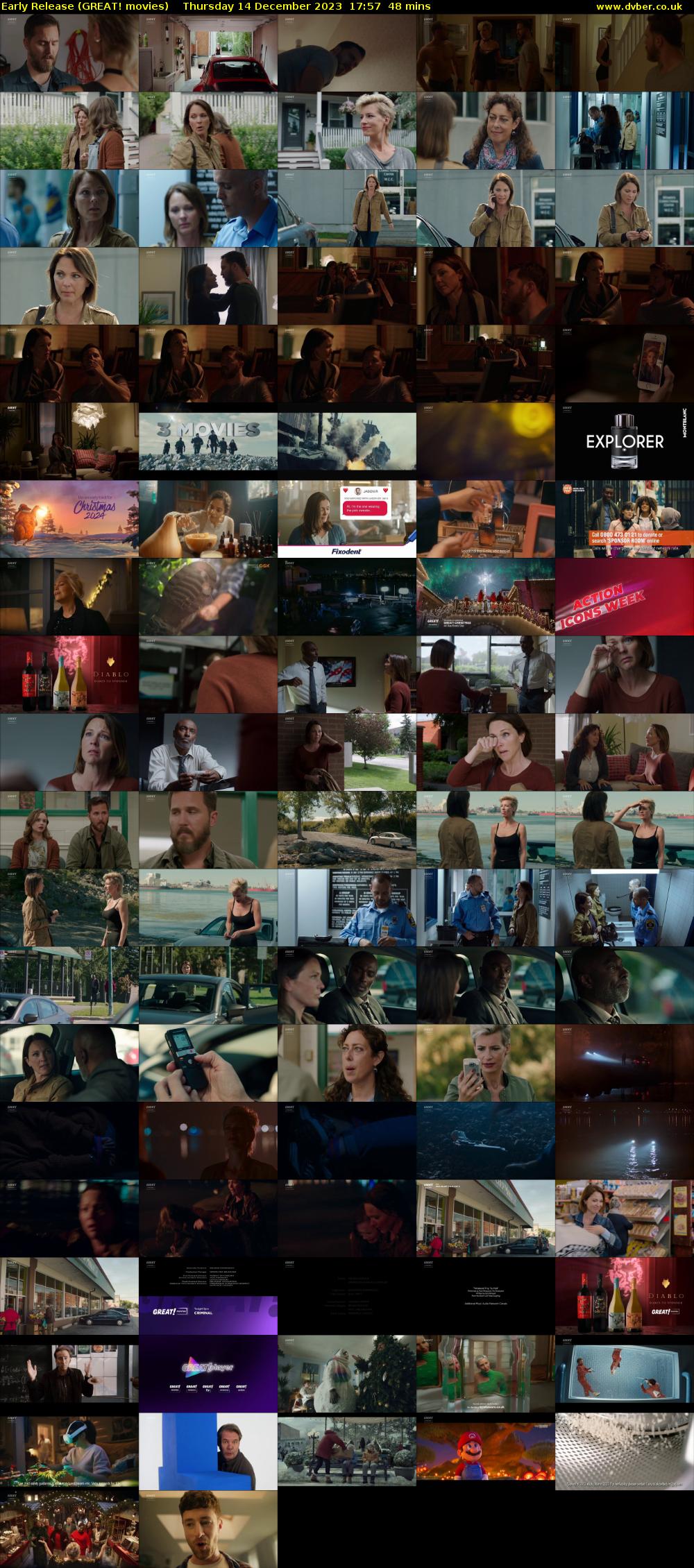 Early Release (GREAT! movies) Thursday 14 December 2023 17:57 - 18:45