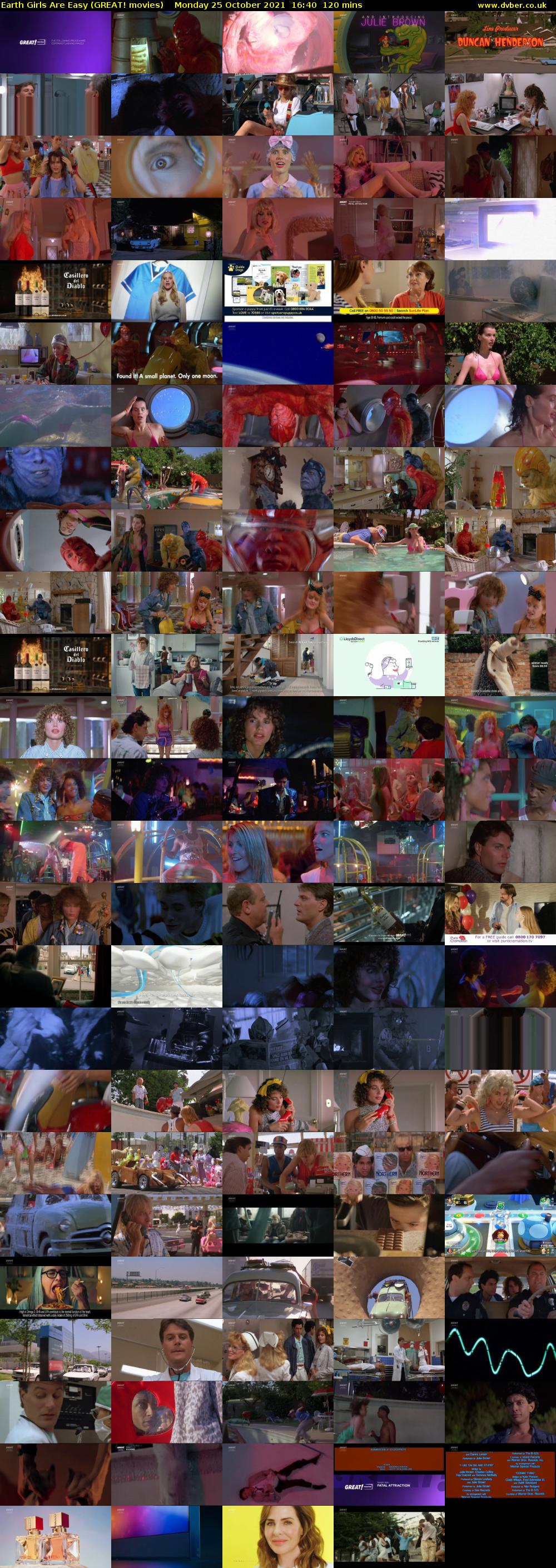 Earth Girls Are Easy (GREAT! movies) Monday 25 October 2021 16:40 - 18:40