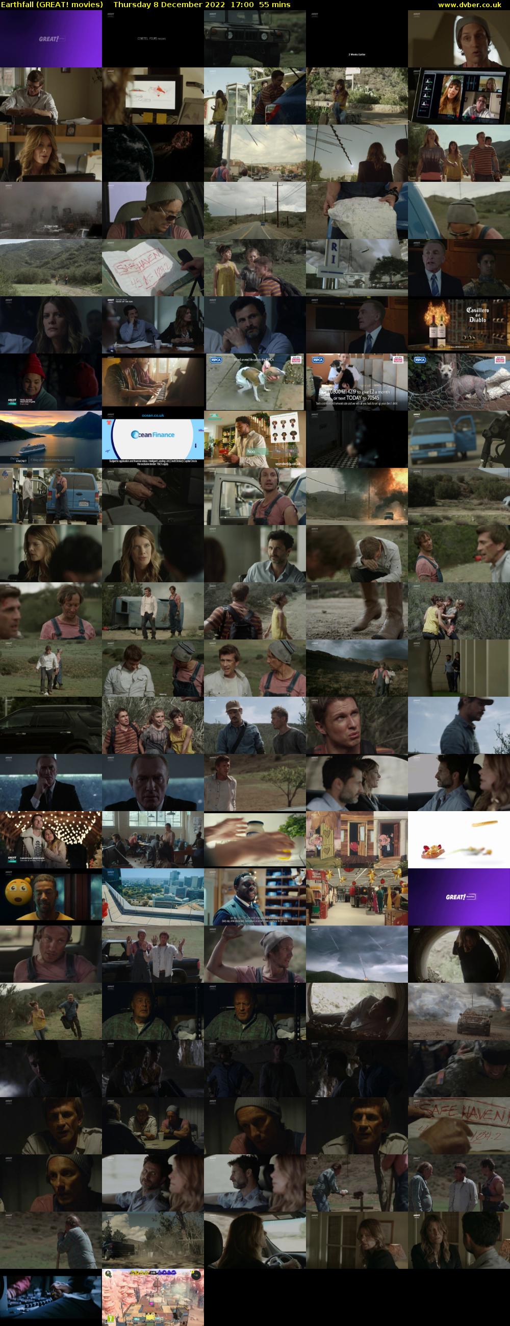 Earthfall (GREAT! movies) Thursday 8 December 2022 17:00 - 17:55