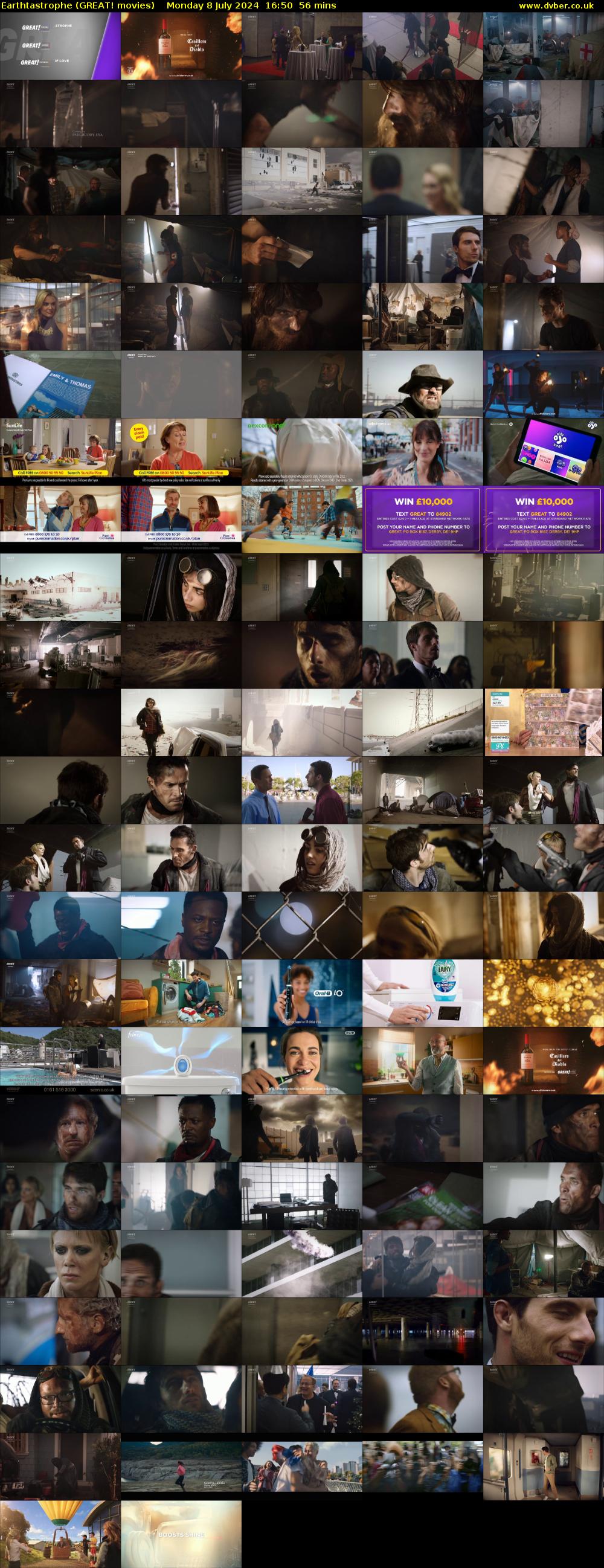 Earthtastrophe (GREAT! movies) Monday 8 July 2024 16:50 - 17:46
