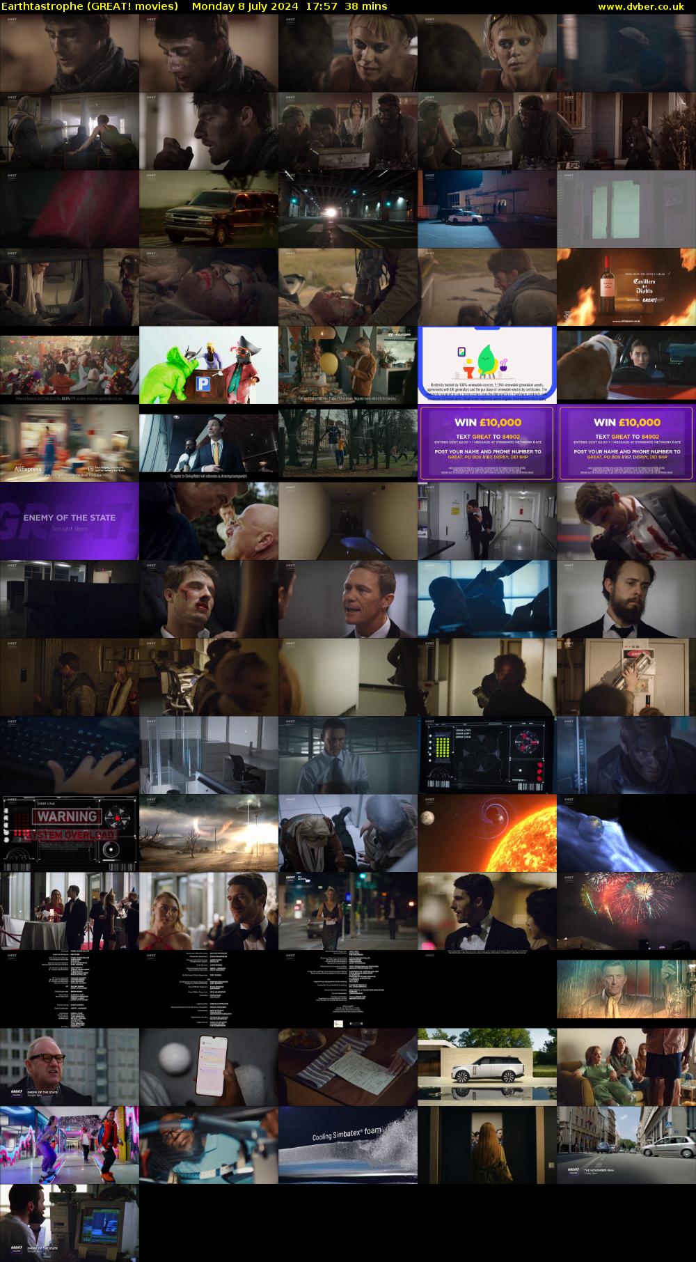 Earthtastrophe (GREAT! movies) Monday 8 July 2024 17:57 - 18:35