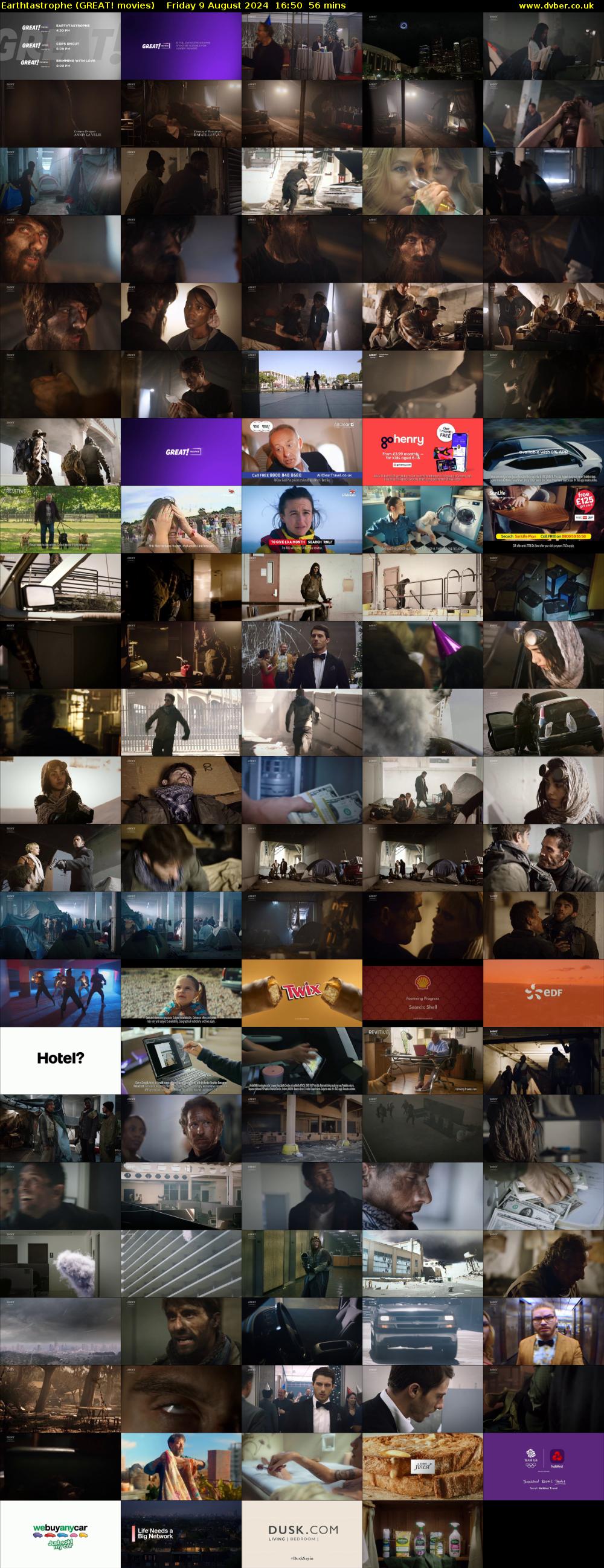 Earthtastrophe (GREAT! movies) Friday 9 August 2024 16:50 - 17:46