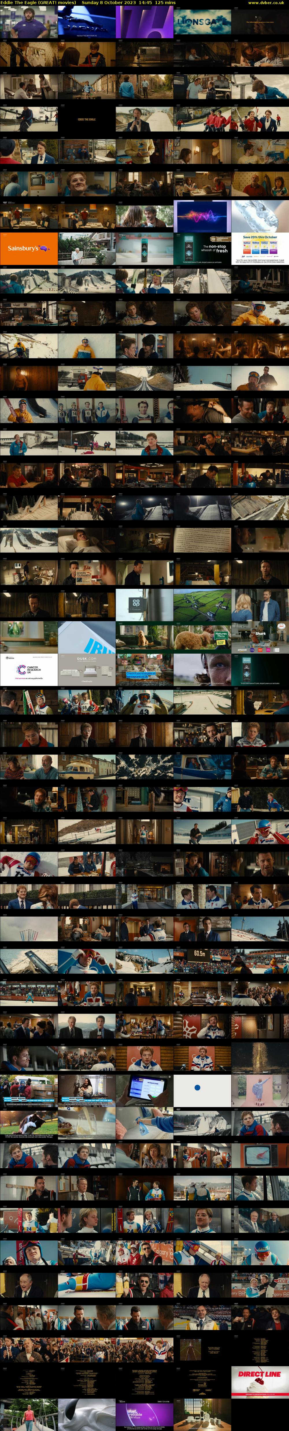 Eddie The Eagle (GREAT! movies) Sunday 8 October 2023 14:45 - 16:50