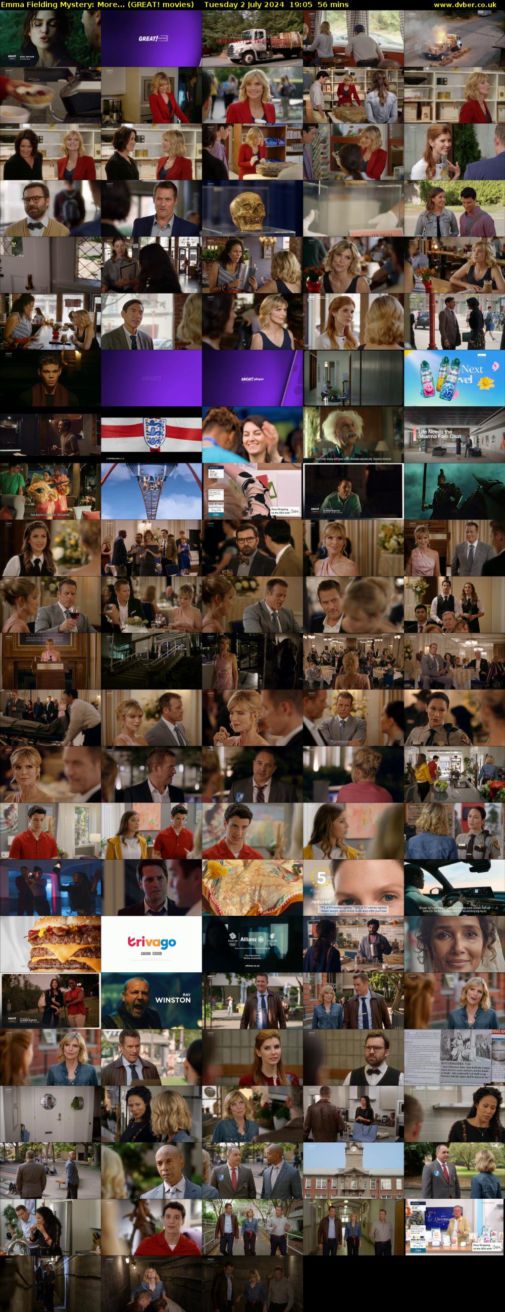 Emma Fielding Mystery: More... (GREAT! movies) Tuesday 2 July 2024 19:05 - 20:01