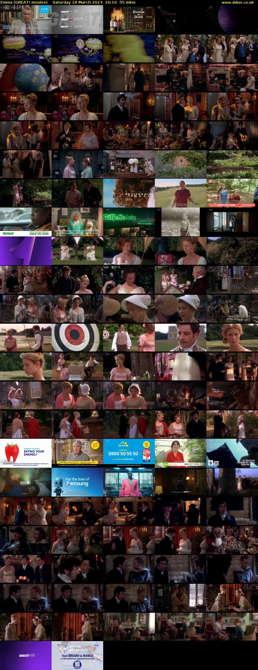 Emma (GREAT! movies) Saturday 18 March 2023 16:10 - 17:05