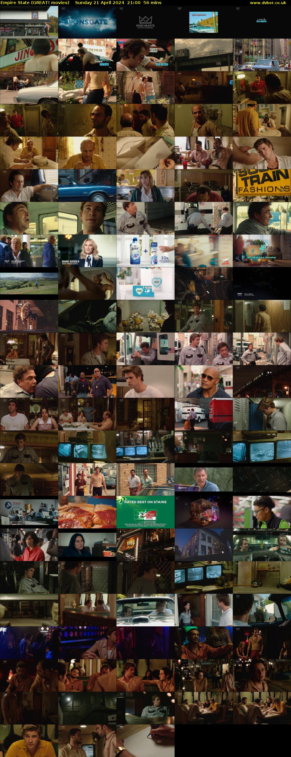 Empire State (GREAT! movies) Sunday 21 April 2024 21:00 - 21:56