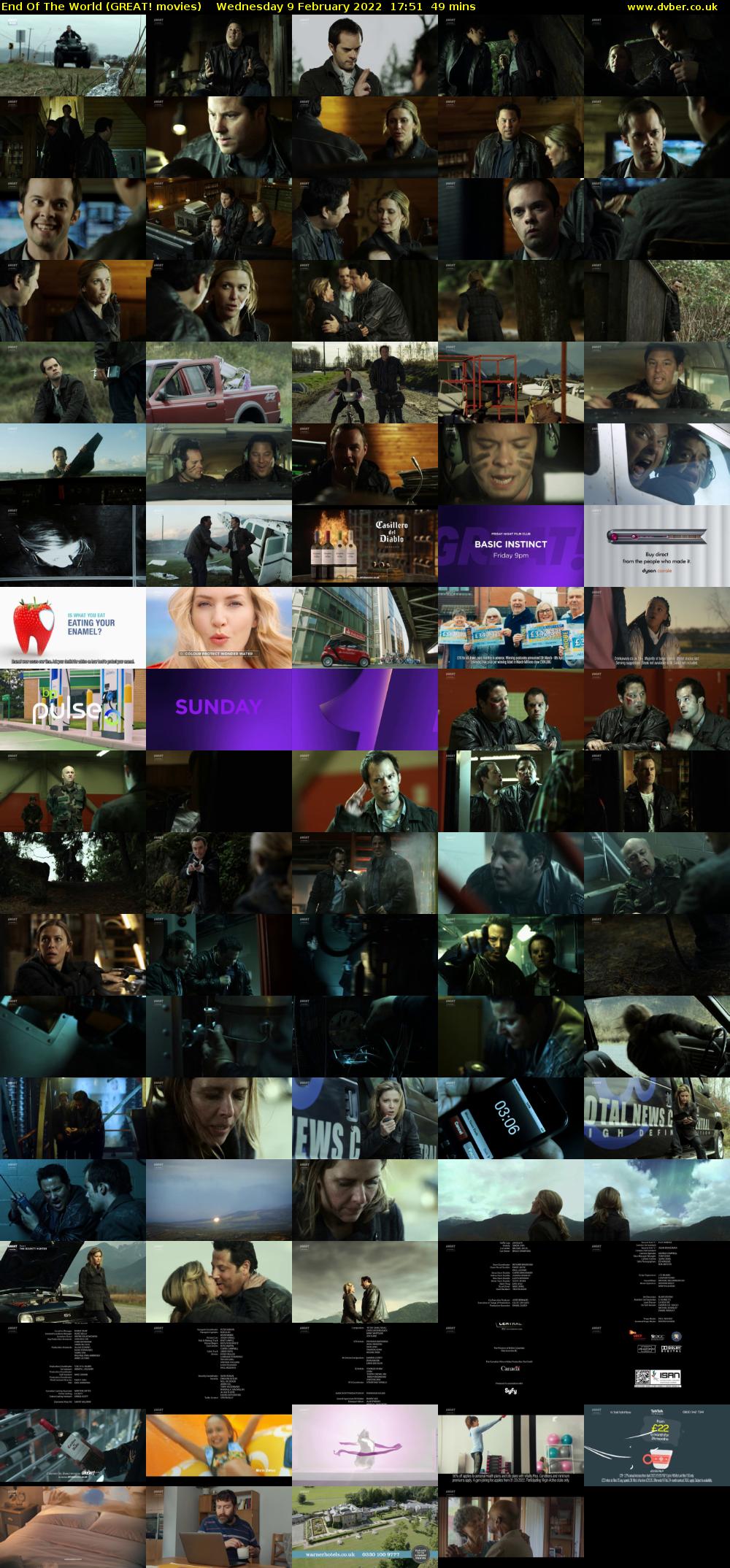 End Of The World (GREAT! movies) Wednesday 9 February 2022 17:51 - 18:40