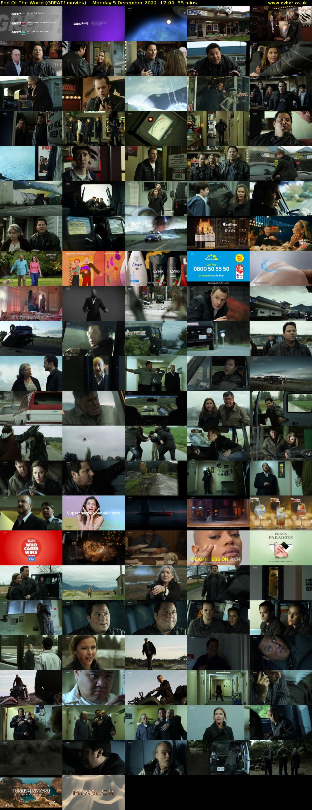 End Of The World (GREAT! movies) Monday 5 December 2022 17:00 - 17:55