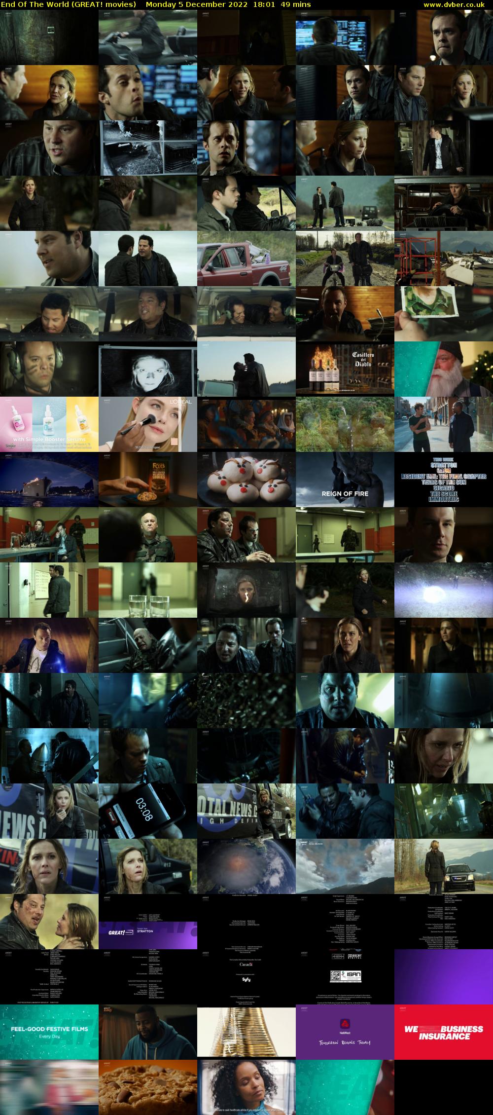End Of The World (GREAT! movies) Monday 5 December 2022 18:01 - 18:50