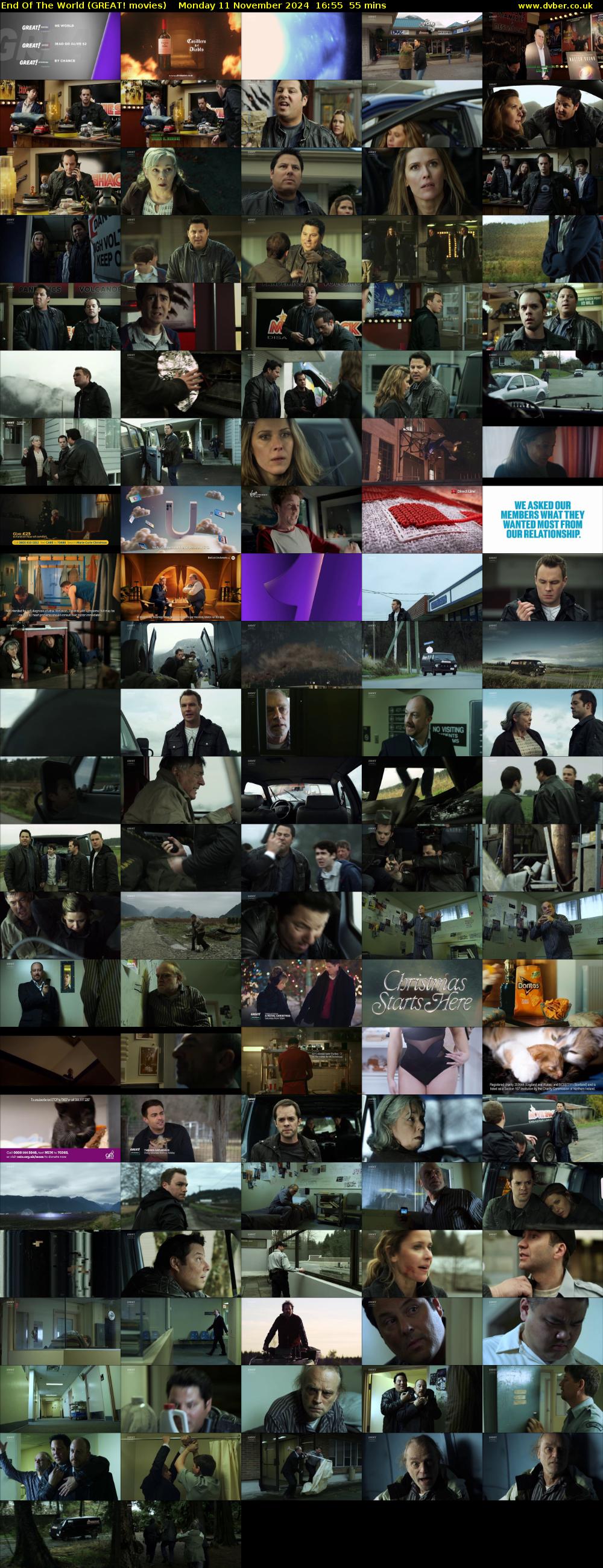 End Of The World (GREAT! movies) Monday 11 November 2024 16:55 - 17:50
