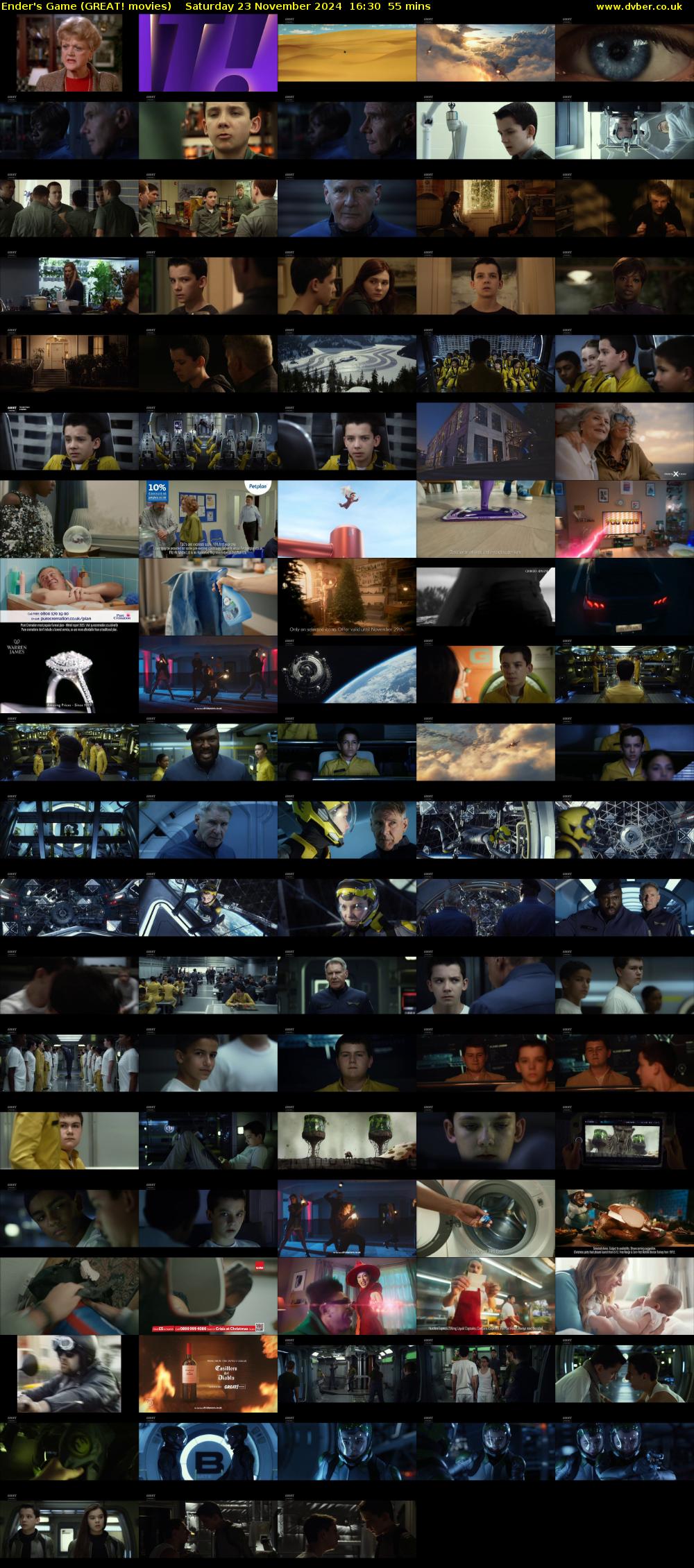 Ender's Game (GREAT! movies) Saturday 23 November 2024 16:30 - 17:25