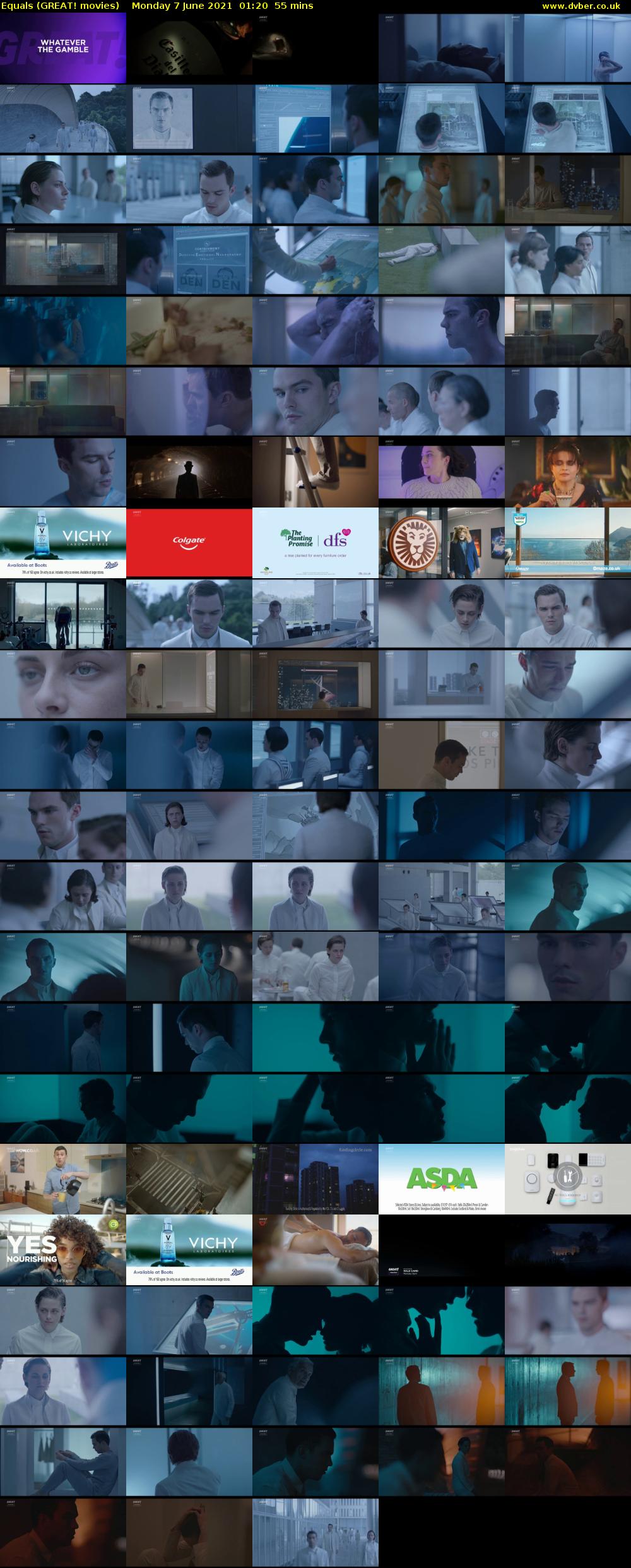 Equals (GREAT! movies) Monday 7 June 2021 01:20 - 02:15