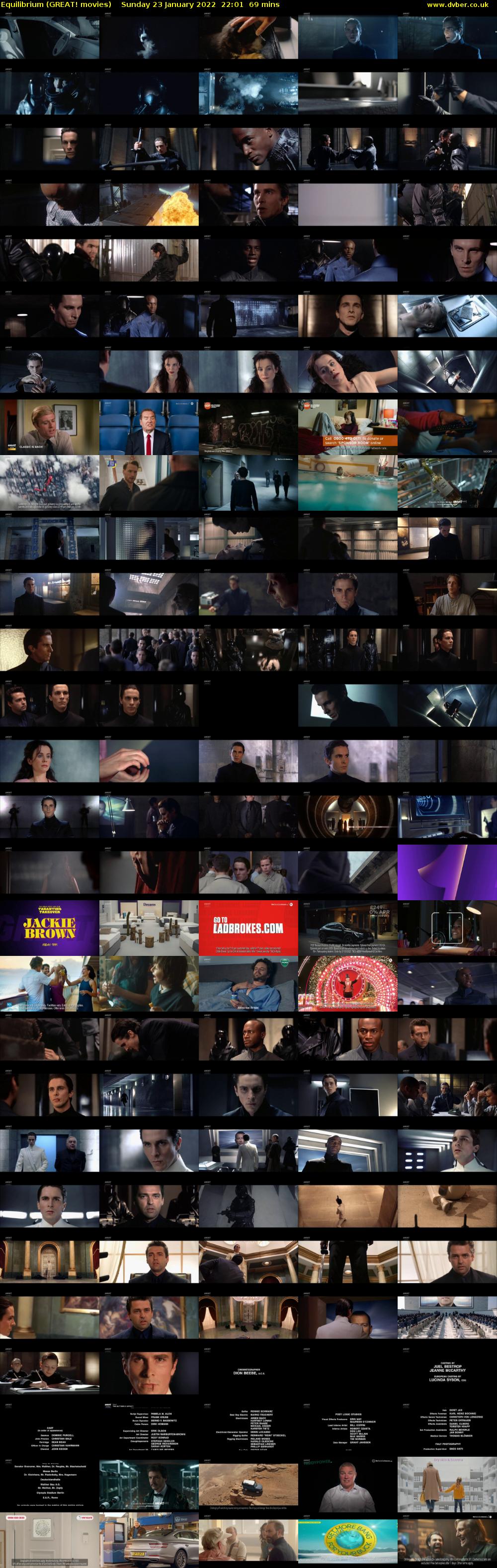 Equilibrium (GREAT! movies) Sunday 23 January 2022 22:01 - 23:10