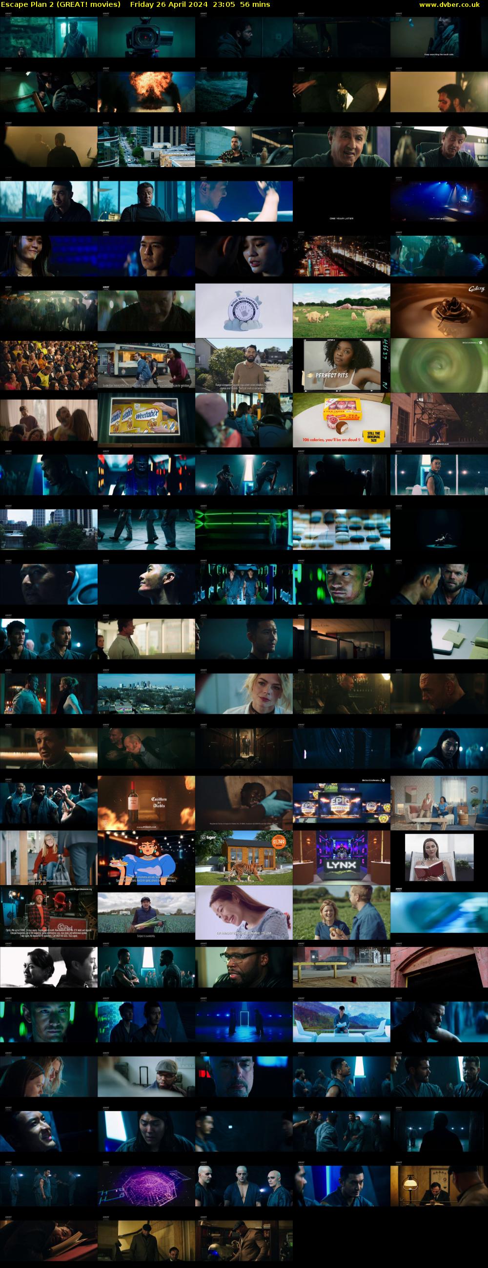 Escape Plan 2 (GREAT! movies) Friday 26 April 2024 23:05 - 00:01
