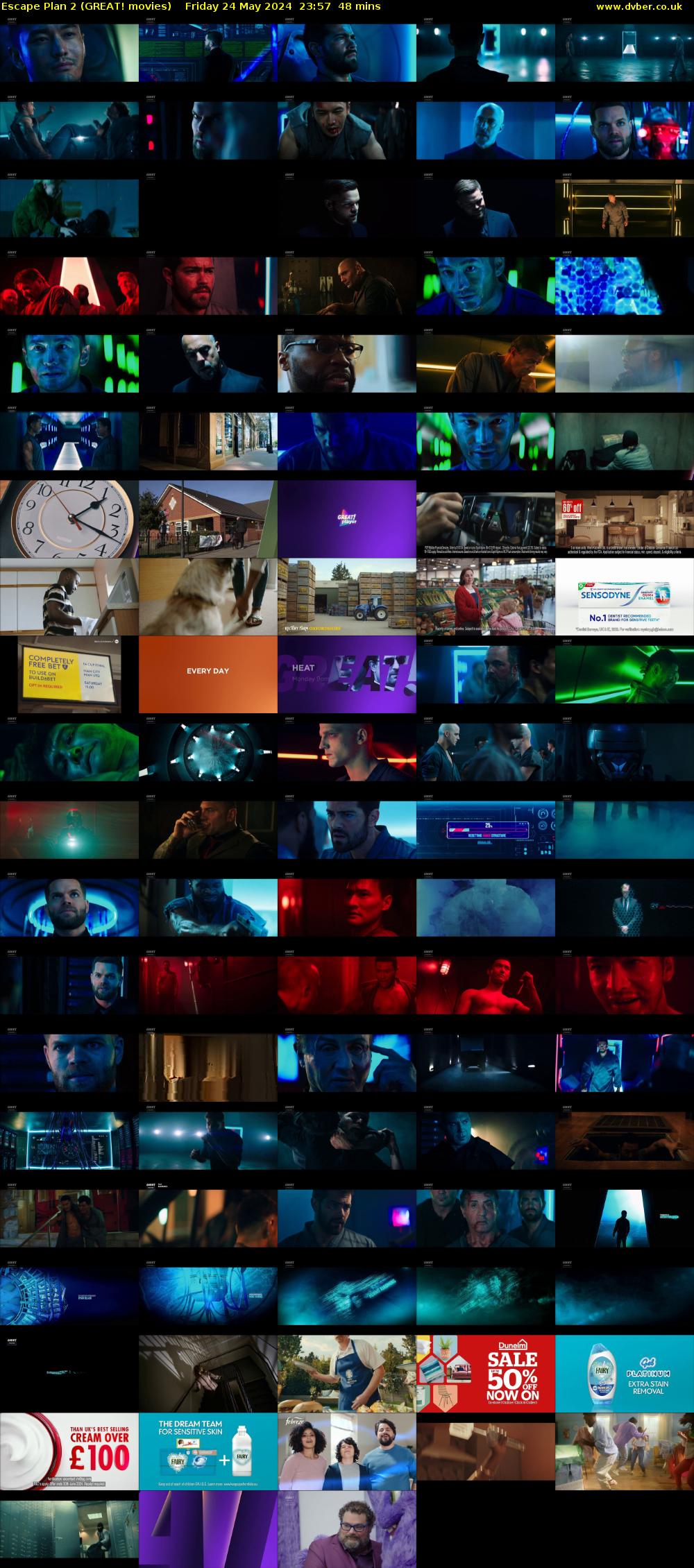 Escape Plan 2 (GREAT! movies) Friday 24 May 2024 23:57 - 00:45