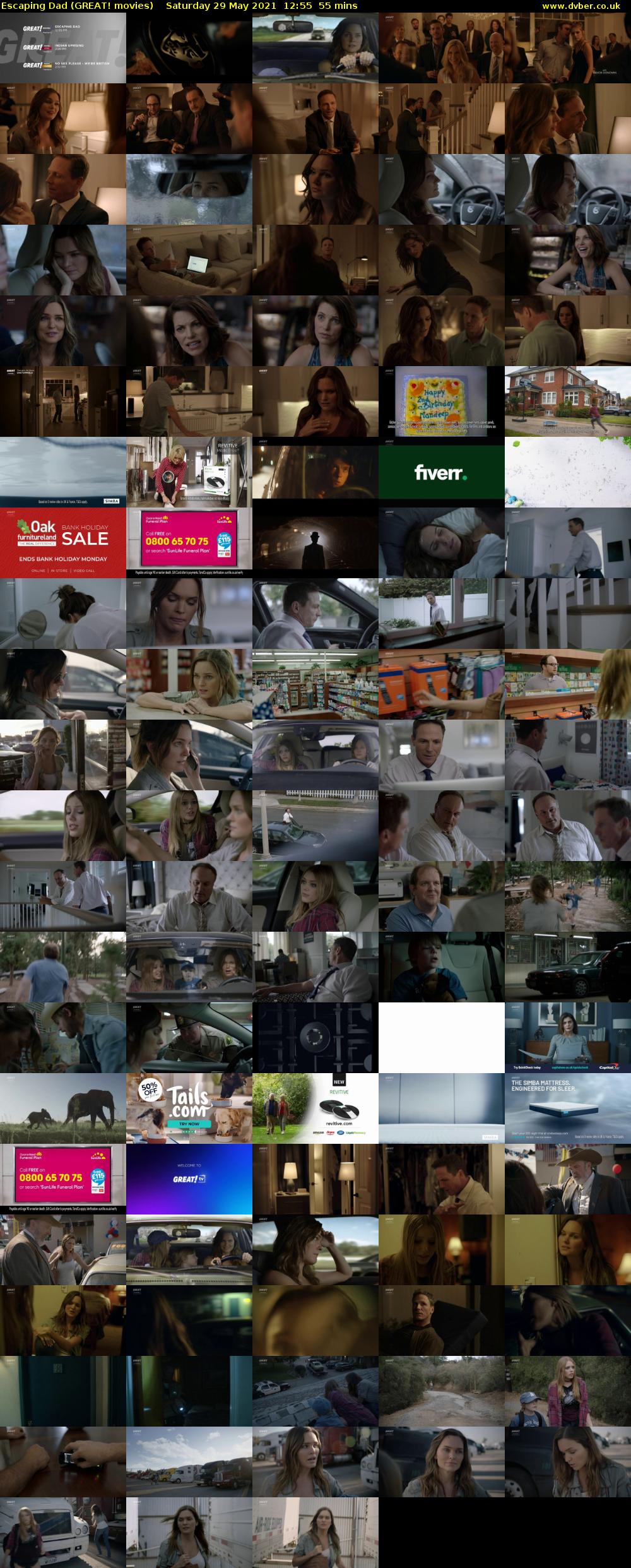 Escaping Dad (GREAT! movies) Saturday 29 May 2021 12:55 - 13:50